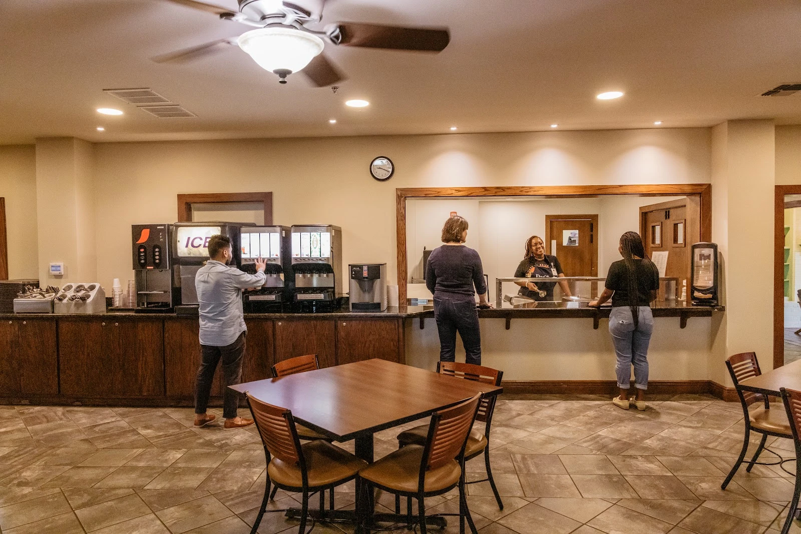 Outdoor therapy area